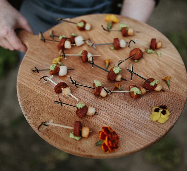 Delicious Wedding Canapes