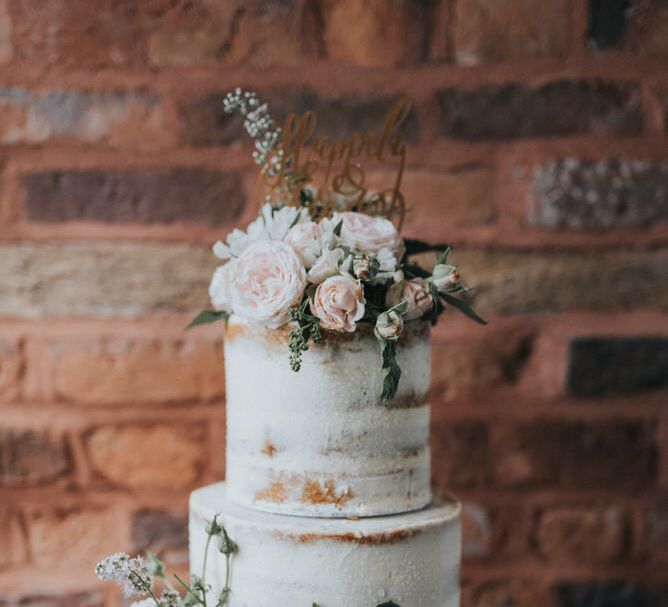 Outdoor Wedding Ceremony At The Holford Estate Knutsford With Elegant Pastel And Copper Details Bride In Penelope By Watters Images Petal & Blush