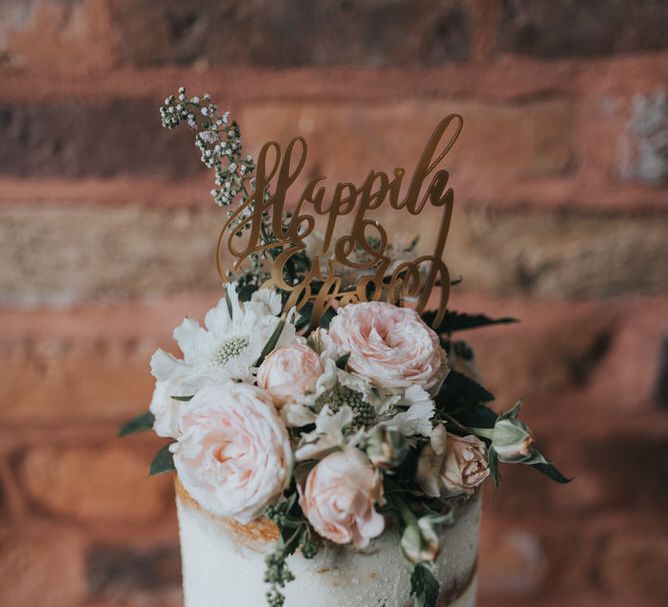 Outdoor Wedding Ceremony At The Holford Estate Knutsford With Elegant Pastel And Copper Details Bride In Penelope By Watters Images Petal & Blush