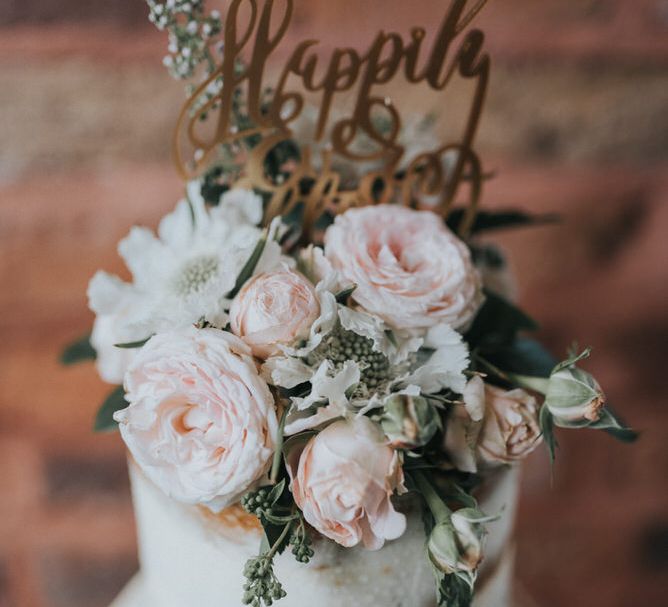 Outdoor Wedding Ceremony At The Holford Estate Knutsford With Elegant Pastel And Copper Details Bride In Penelope By Watters Images Petal & Blush