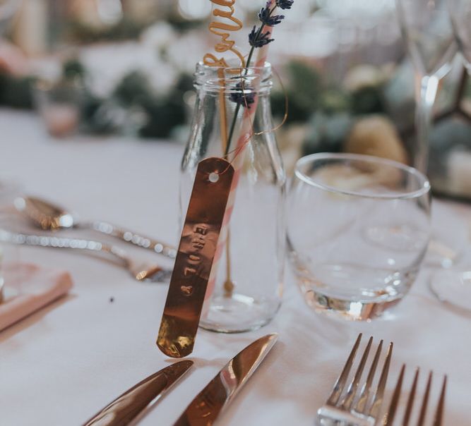 Outdoor Wedding Ceremony At The Holford Estate Knutsford With Elegant Pastel And Copper Details Bride In Penelope By Watters Images Petal & Blush