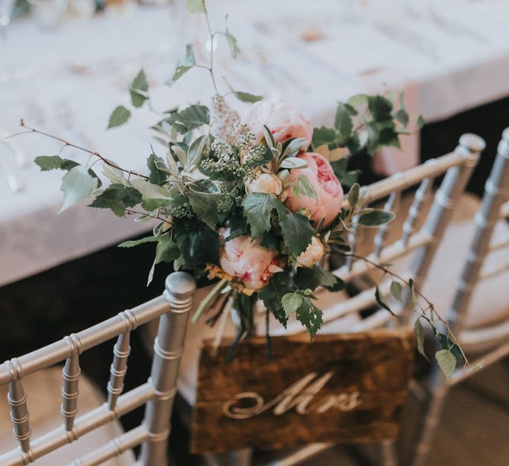 Outdoor Wedding Ceremony At The Holford Estate Knutsford With Elegant Pastel And Copper Details Bride In Penelope By Watters Images Petal & Blush