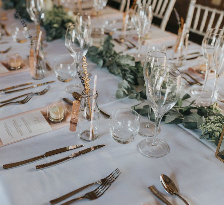 Outdoor Wedding Ceremony At The Holford Estate Knutsford With Elegant Pastel And Copper Details Bride In Penelope By Watters Images Petal & Blush