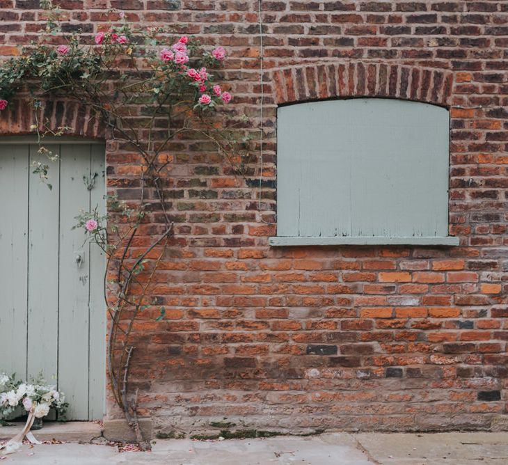 Outdoor Wedding Ceremony At The Holford Estate Knutsford With Elegant Pastel And Copper Details Bride In Penelope By Watters Images Petal & Blush