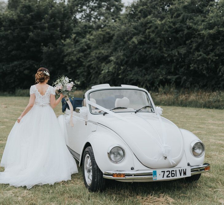 Outdoor Wedding Ceremony At The Holford Estate Knutsford With Elegant Pastel And Copper Details Bride In Penelope By Watters Images Petal & Blush