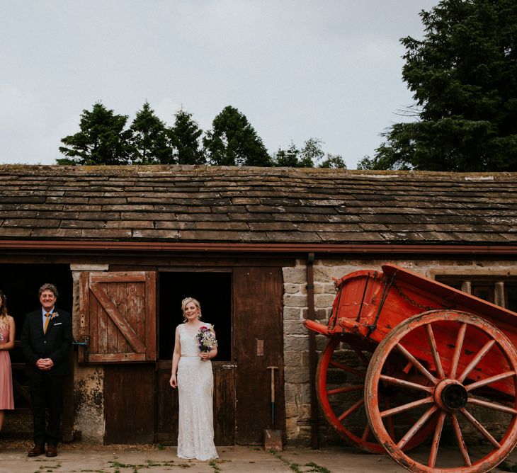 Bridal Party | Colourful Outdoor Wedding at Lineham Farm in Leeds | Shutter Go Click Photography