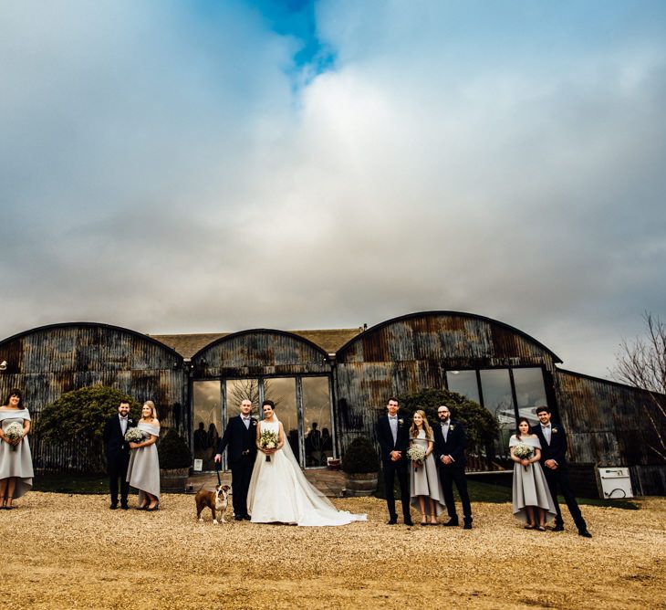 Wedding Party | Cripps Stone Barn | Michelle Wood Photography