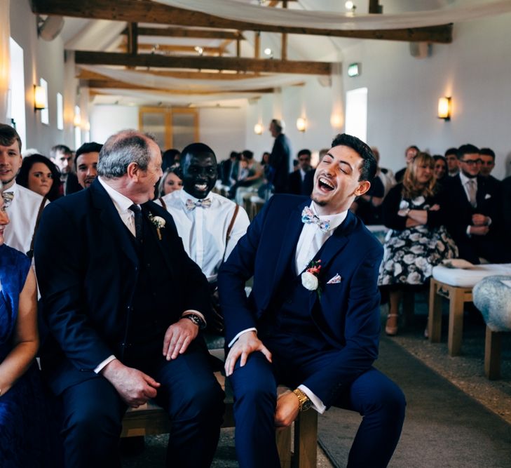 Groom at the Altar | Dale Weeks Photography