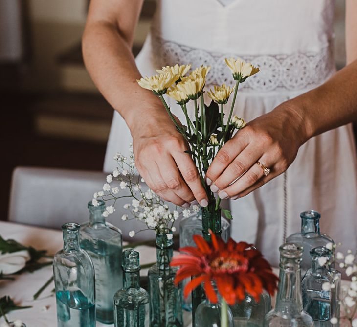 Destination Wedding Italy At Villa Catignano With Bride In Yolan Cris With Bridesmaids In Embellished Floral Gowns & Images Will Patrick Weddings