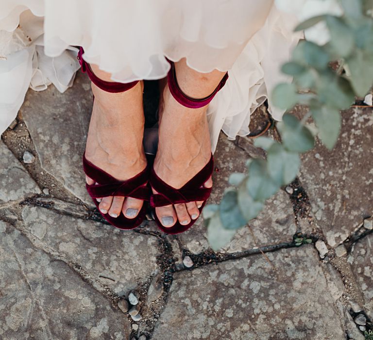 Destination Wedding Italy At Villa Catignano With Bride In Yolan Cris With Bridesmaids In Embellished Floral Gowns & Images Will Patrick Weddings