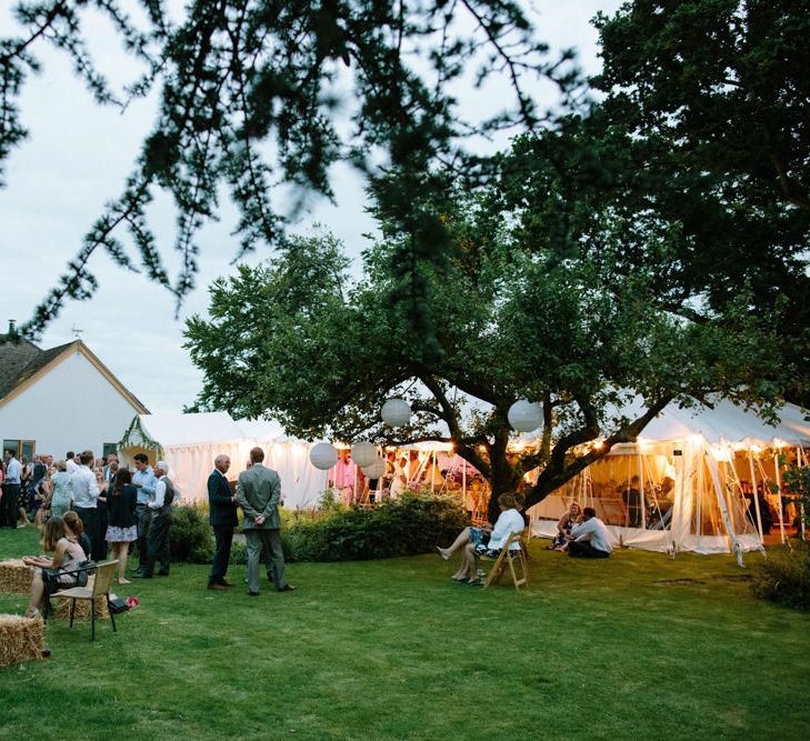 Back Garden Marquee Wedding