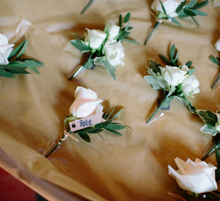 Rose Buttonholes