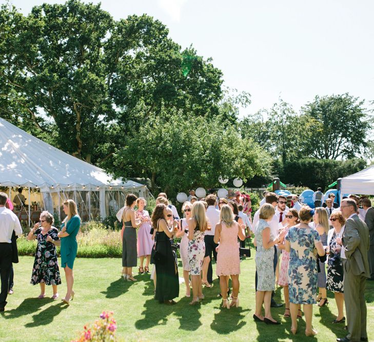 Back Garden Marquee Reception