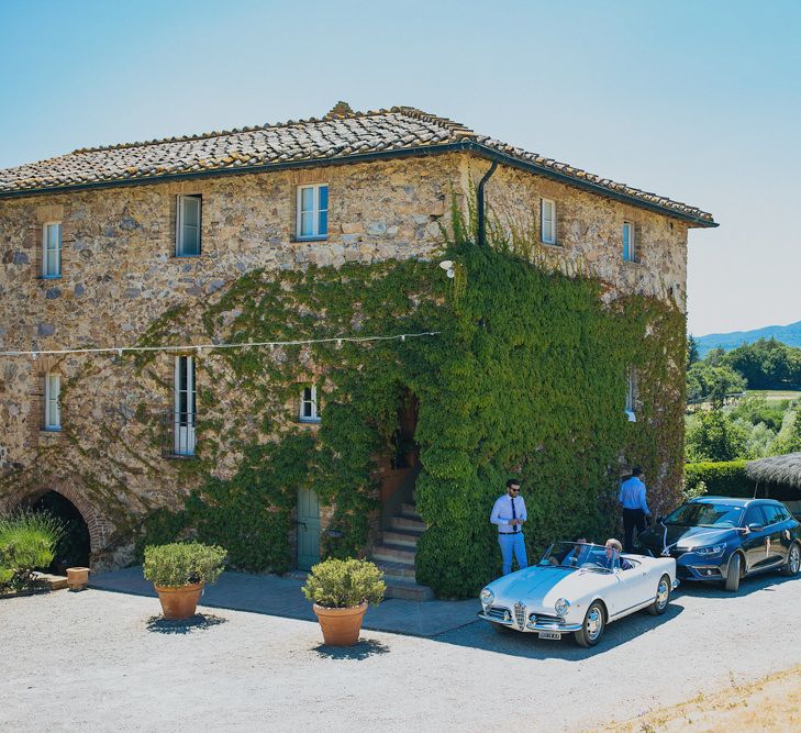 Outdoor Destination wedding in the Tuscan Hills at Villa Podernovo, near Siena | Lush Imaging | Mrs Mash Up Films