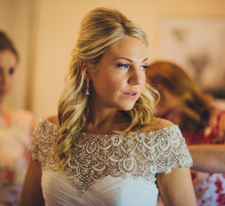 Bride in Justin Alexander Wedding Dress | Outdoor Destination wedding at San Galgano Abbey, near Siena | Lush Imaging | Mrs Mash Up Films