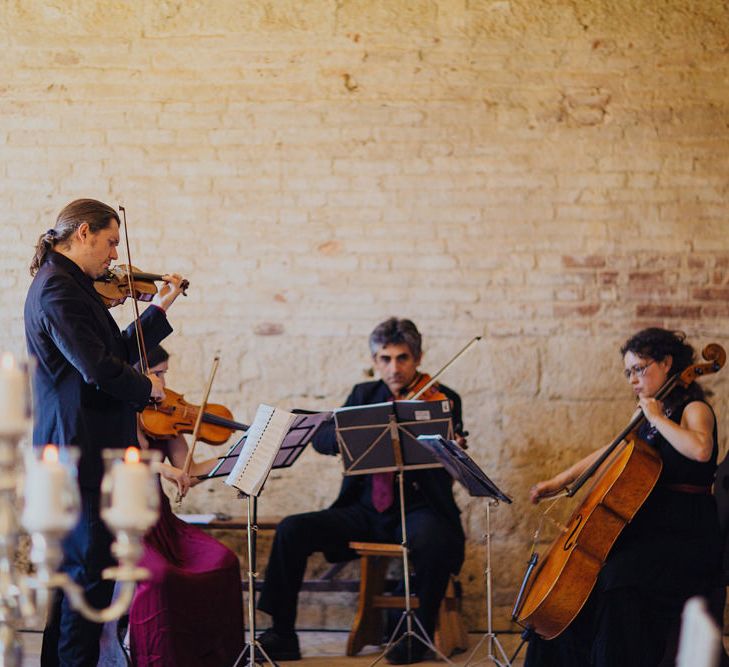 String Quartet | Outdoor Destination wedding at San Galgano Abbey, near Siena | Lush Imaging | Mrs Mash Up Films