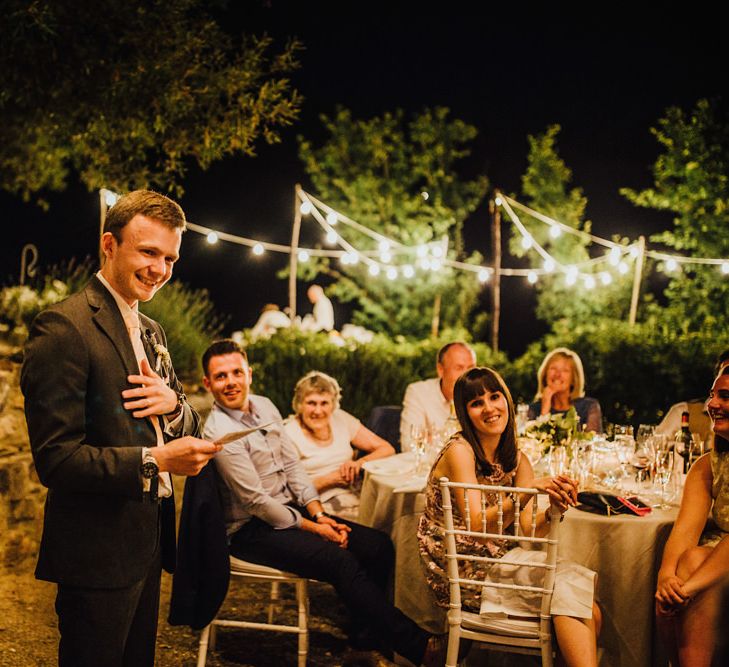 Outdoor Destination wedding in the Tuscan Hills at Villa Podernovo, near Siena | Lush Imaging | Mrs Mash Up Films