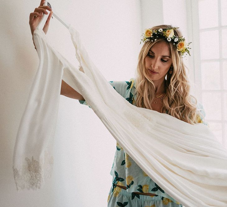 Country Wedding in French farmhouse. Photography by Marcos Sanchez with Bride in Leanne Marshall.