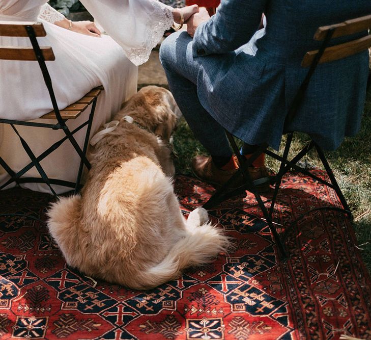 Country Wedding in French farmhouse. Photography by Marcos Sanchez with Bride in Leanne Marshall.