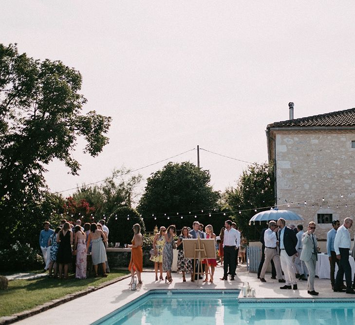 Country Wedding in French farmhouse. Photography by Marcos Sanchez with Bride in Leanne Marshall.