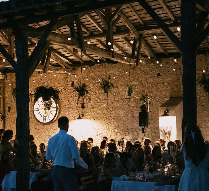 Country Wedding in French farmhouse. Photography by Marcos Sanchez with Bride in Leanne Marshall.