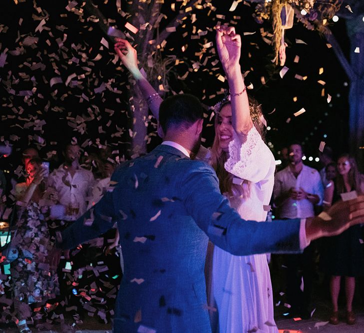 Country Wedding in French farmhouse. Photography by Marcos Sanchez with Bride in Leanne Marshall.