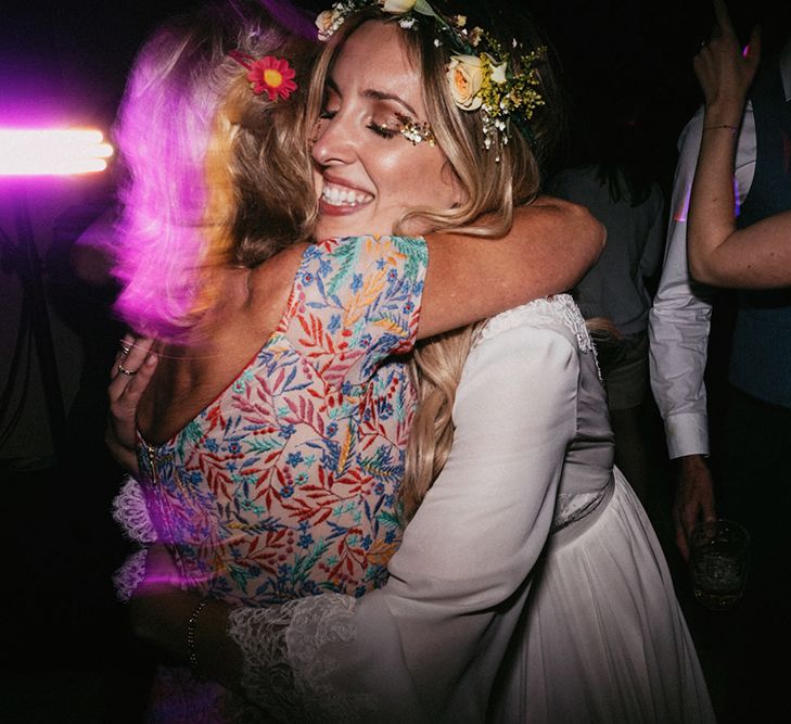 Country Wedding in French farmhouse. Photography by Marcos Sanchez with Bride in Leanne Marshall.