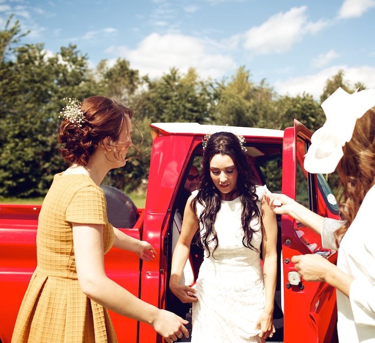 Bride Arriving | Vintage Weddings Photography