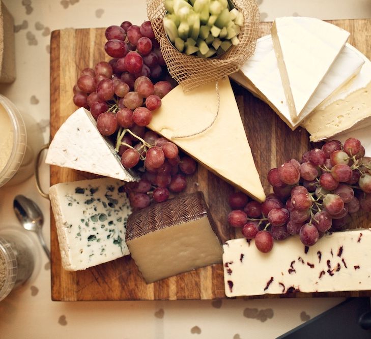 Cheese Board Wedding Food | Vintage Weddings Photography