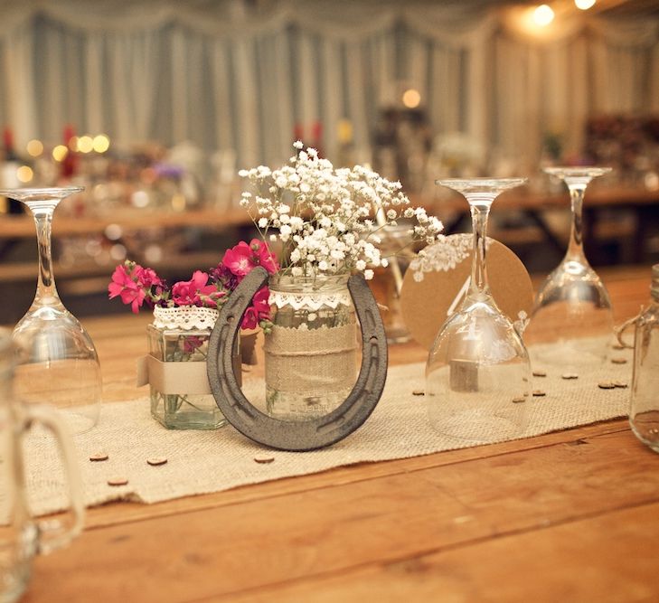 DIY Rustic Wedding Reception | Vintage Weddings Photography