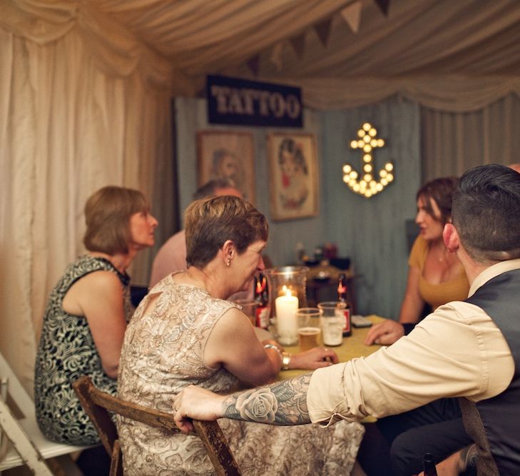 DIY Rustic Wedding Reception | Vintage Weddings Photography