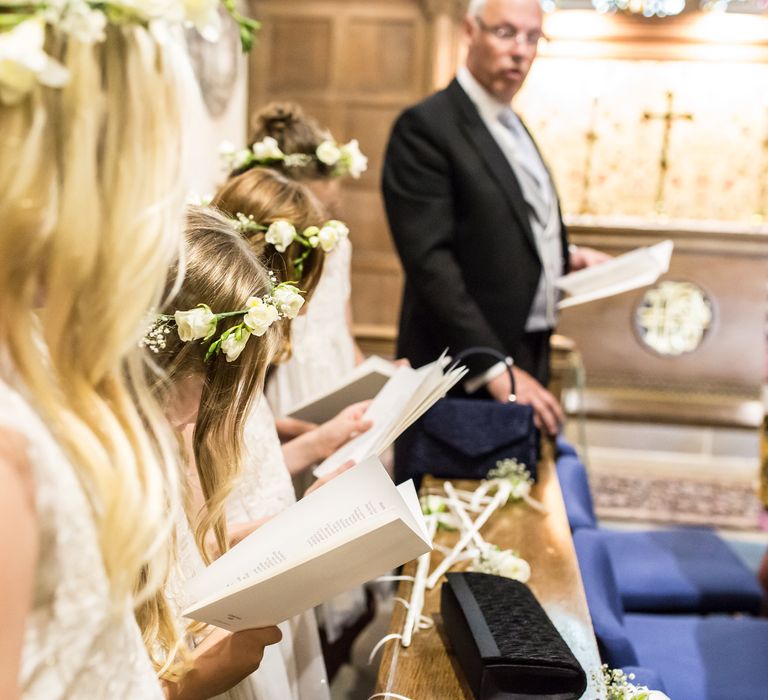 White Rose Flower Crowns