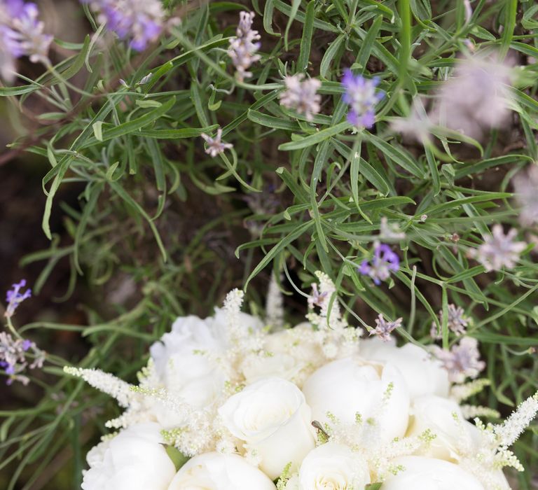 All White Bouquet