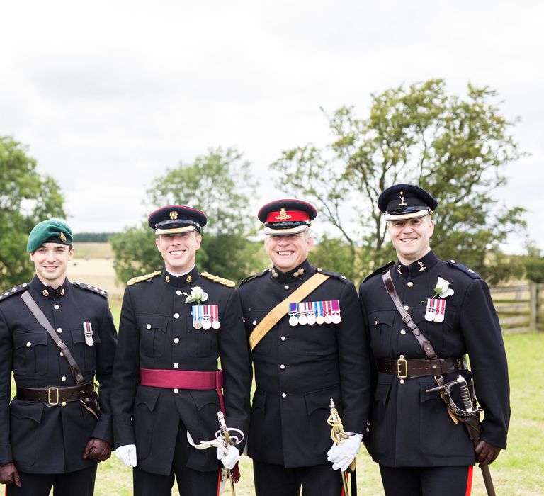 Military Groomsmen