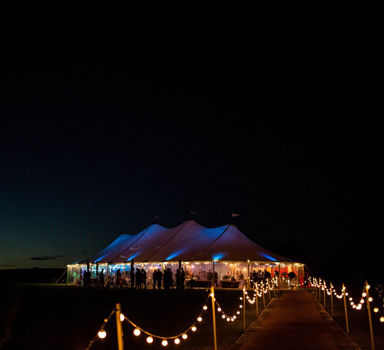 Festoon Lights Pathway