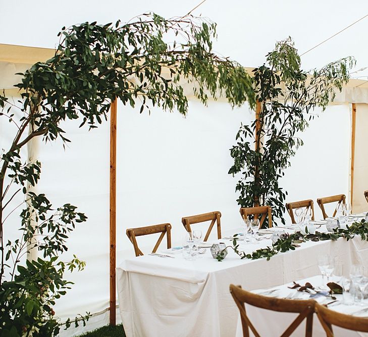 At Home Greenery Filled Marquee Wedding in Yorkshire | Craig Williams Photography