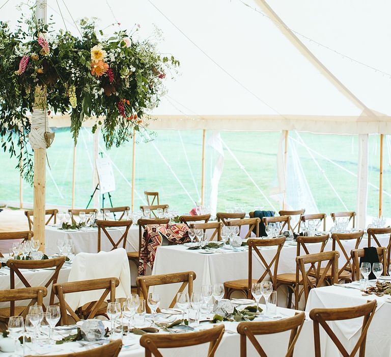 At Home Greenery Filled Marquee Wedding in Yorkshire | Craig Williams Photography