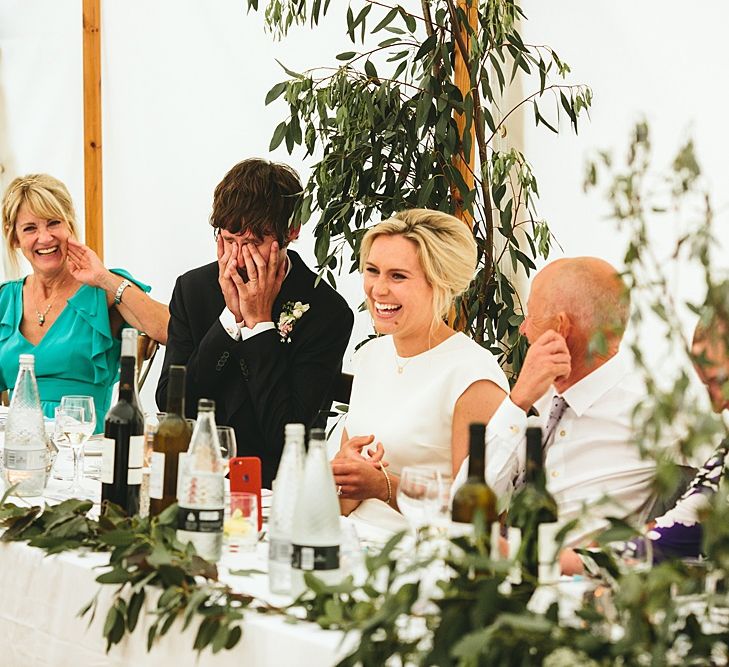 At Home Greenery Filled Marquee Wedding in Yorkshire | Craig Williams Photography