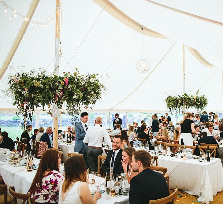 At Home Greenery Filled Marquee Wedding in Yorkshire | Craig Williams Photography