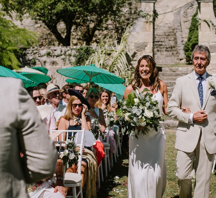 Relaxed Intimate Wedding At Chateau De Lisse France With Bride In Delphine Manivet From The Mews Bridal With Images From McGivern Photography