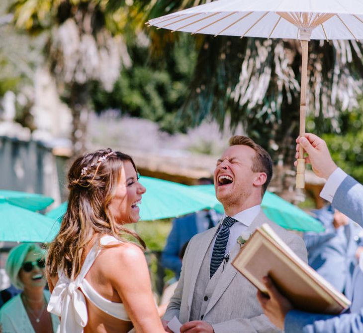 Relaxed Intimate Wedding At Chateau De Lisse France With Bride In Delphine Manivet From The Mews Bridal With Images From McGivern Photography