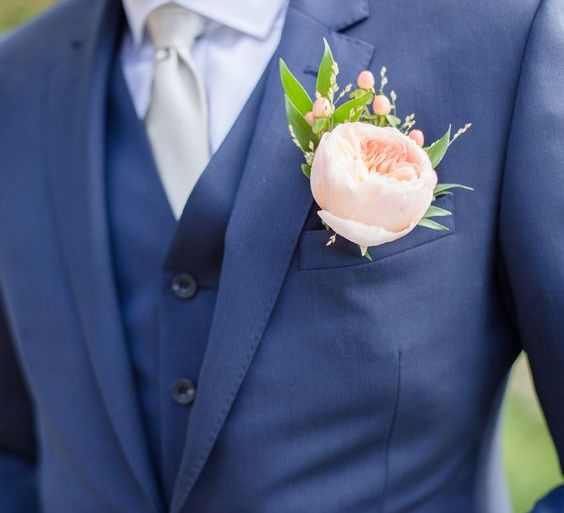 Navy & Blue Groomswear Inspiration Post