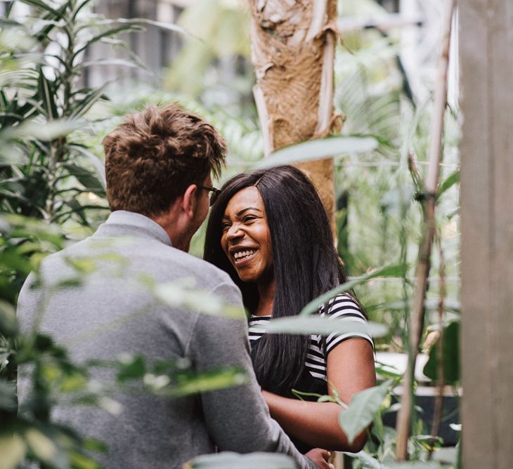 Engagement Shoot At The Barbican London With Images by Fern Edwards Photography