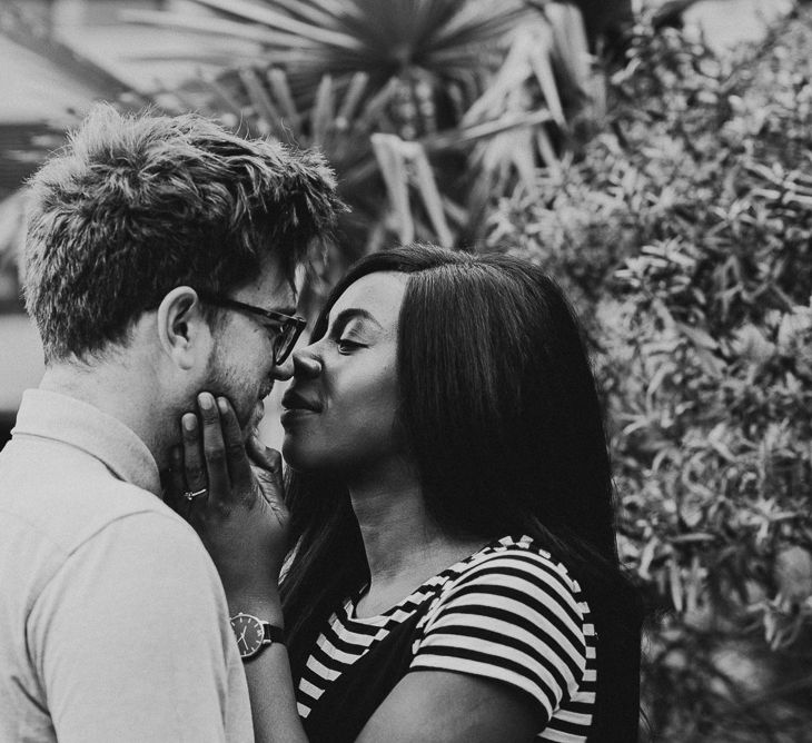 Engagement Shoot At The Barbican London With Images by Fern Edwards Photography