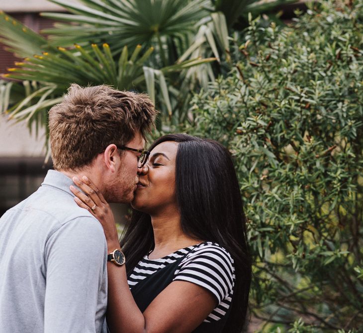 Engagement Shoot At The Barbican London With Images by Fern Edwards Photography