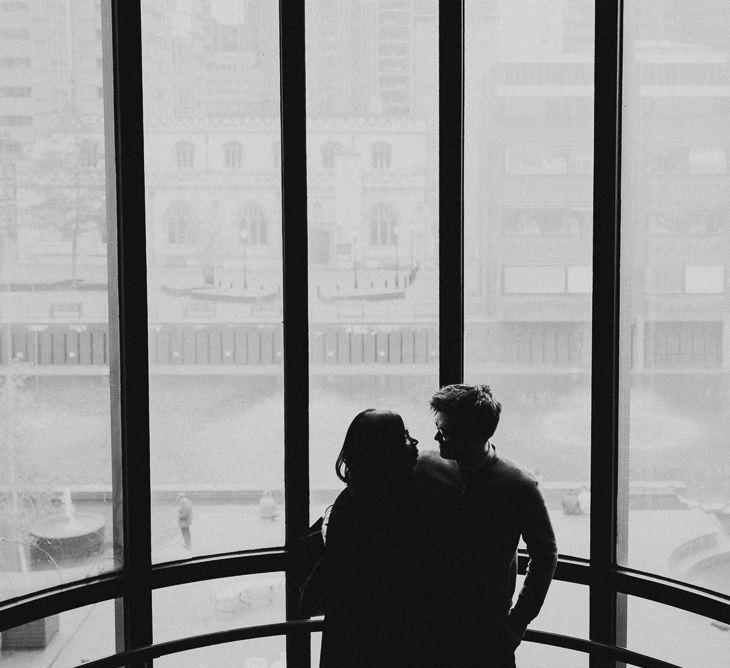 Engagement Shoot At The Barbican London With Images by Fern Edwards Photography