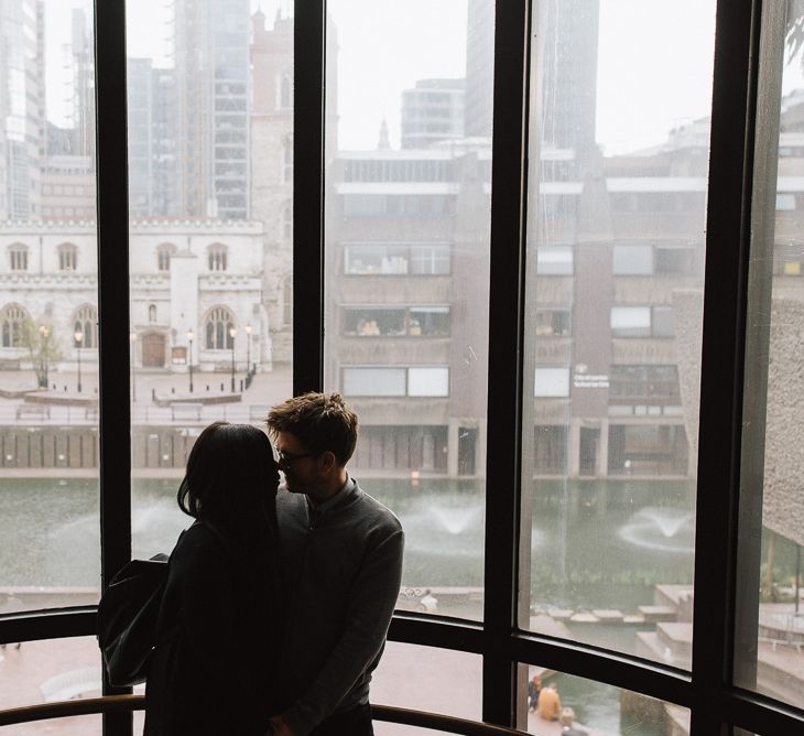 Engagement Shoot At The Barbican London With Images by Fern Edwards Photography