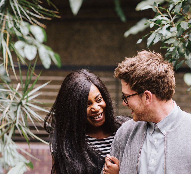 Engagement Shoot At The Barbican London With Images by Fern Edwards Photography