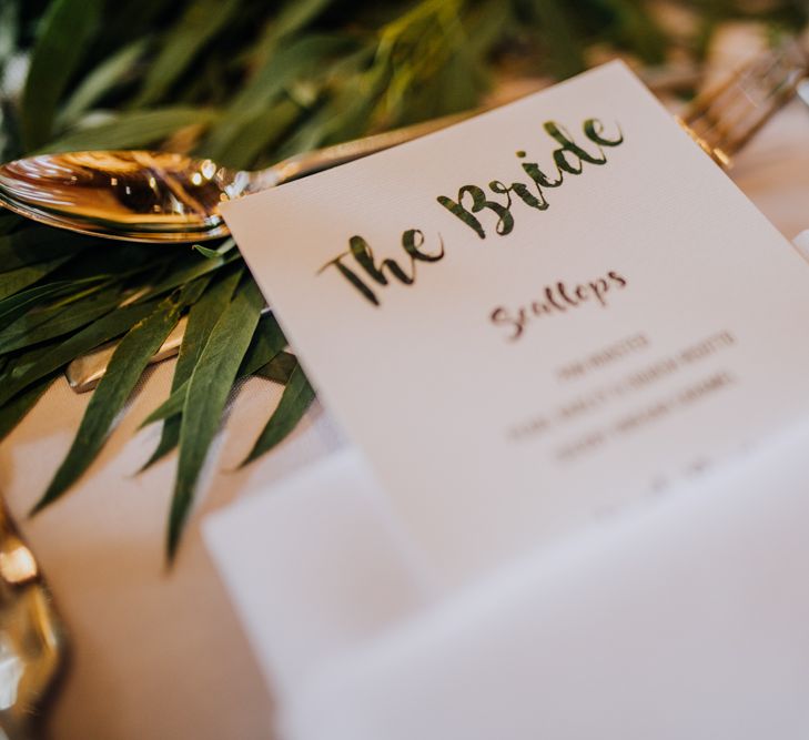 Wedding Stationery | Rustic, Greenery Wedding at Pimhill Barns Shropshire | Clara Cooper Photography | Second Shooter Helen Jane Smiddy Photography