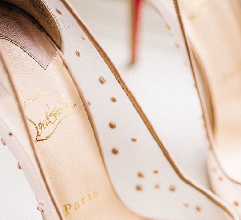 Louboutin Wedding Shoes | Image by <a href="https://www.mandjphotos.com/" target="_blank">M&J Photography</a>